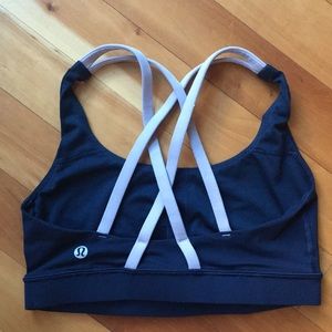 Free to Be Bra, Dark Blue and Lavender